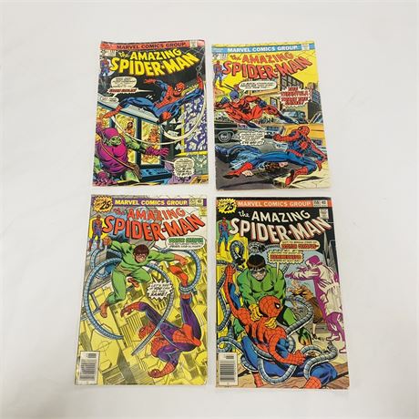 4x 25¢ Amazing Spider-Man Comics