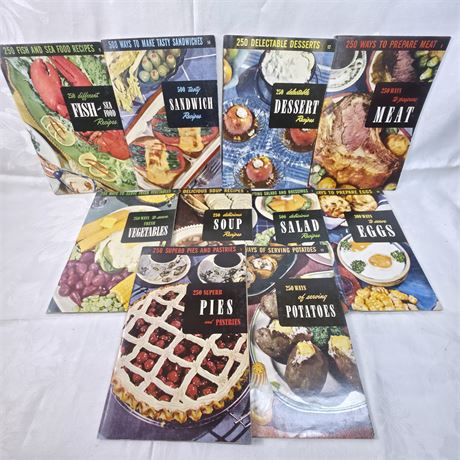 1951 Culinary Arts Institute Paperback Cookbooks