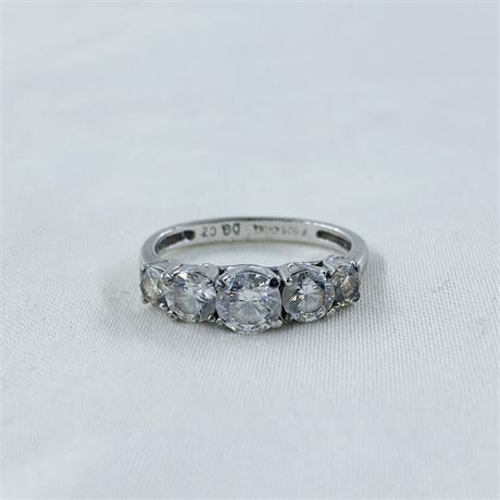 4g Sterling Ring Size 8