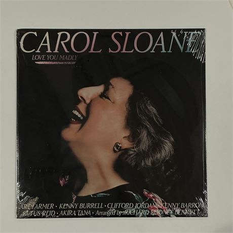 Carol Sloane Love You Madly Sealed Vinyl Record