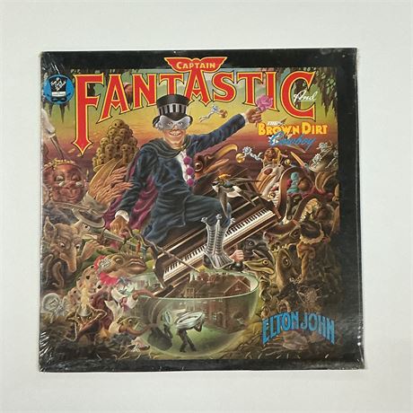 Elton John Captain Fantastic and The Brown Dirt Cowboy Sealed Vinyl Record