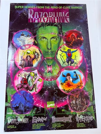 Clive Barker 24x36” Razorline Poster