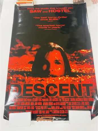 The Descent Original DS 27x40 Movie Poster - Rolled