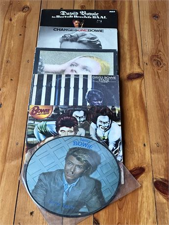 Six Vintage Bowie Albums