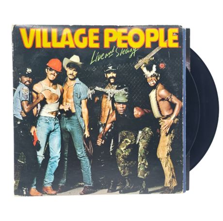 1979 Village People, 2 LP Set "Live and Sleazy"