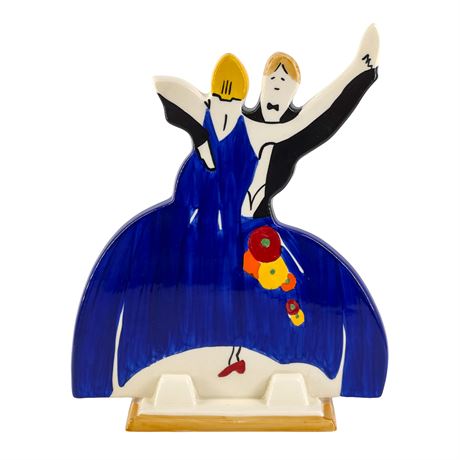 Wedgwood Clarice Cliff "Age of Jazz" Vintage Ceramic Figurine