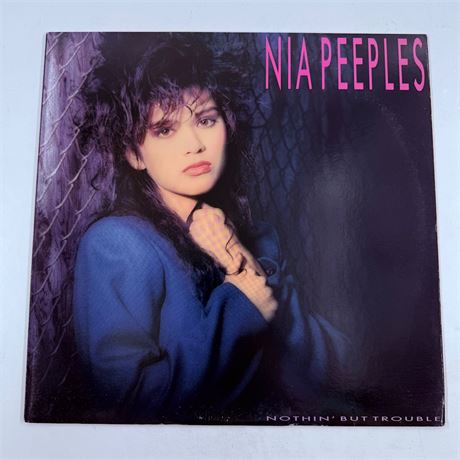 Nia Peeples Nothin But Trouble Vinyl Record