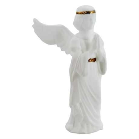 Vintage 1989 Lenox Porcelain Bisque "The Littlest Angel" Figurine