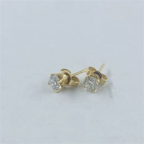 14k Gold Stud Earrings