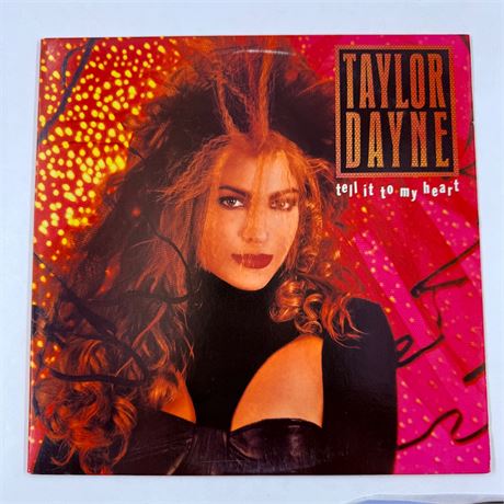 Taylor Dayne Tell it to My Heart Vinyl Record