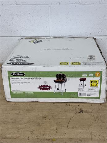 UniFlame Square Charcoal Grill