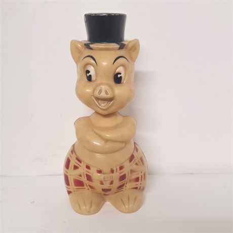 Antique Celluloid Piggy Bank