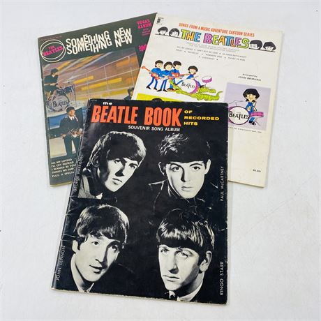 1960’s Beatles Song Book Lot