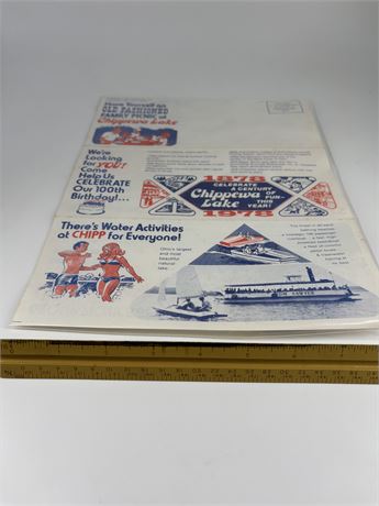 Chippewa Lake 100th Birthday Mail Invitation