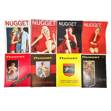 Lot of Vintage 50's & 60's Nugget Magazines