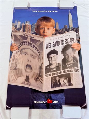Home Alone 2 Original DS 27x40 Movie Poster - ROLLED