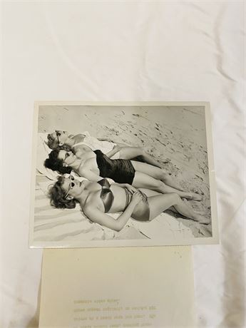 1950’s Starlet Original Press Photo