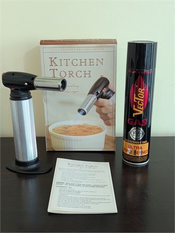 Kitchen Torch w/gas