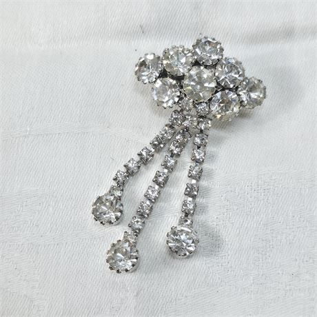 Rhinestone Brooch