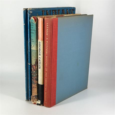 Lot of Native American Hardcover Books