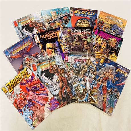 12 image Comic Books