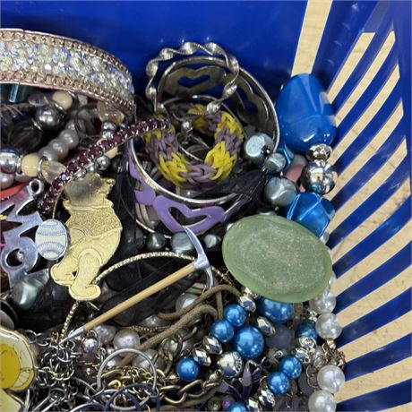 Container of Costume Jewelry