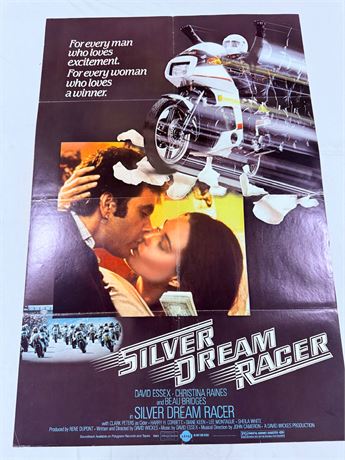 Silver Dream Racer Original 27x41” Movie Poster
