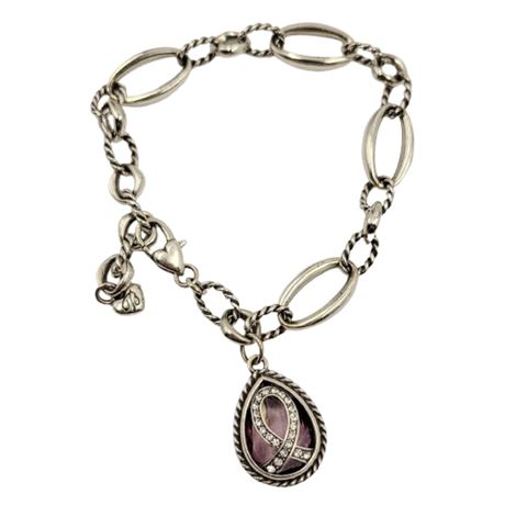 Brighton Breast Cancer Awareness Power of Pink Pink Jewel Bracelet