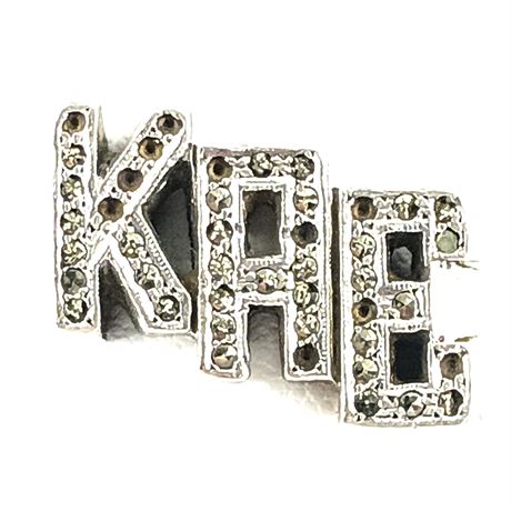 Sterling Silver “KAE” Ring