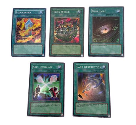 1996 Yu-Gi-Oh Game Cards
