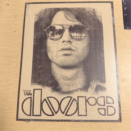 The Doors 12.5x16” Retro Metal Sign