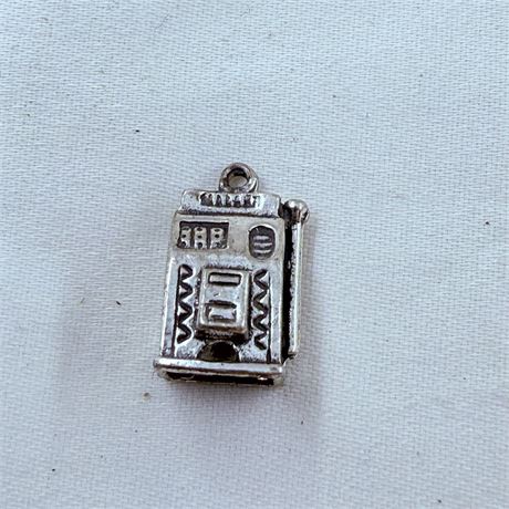 3.3g Sterling Slot Machine Charm / Pendant
