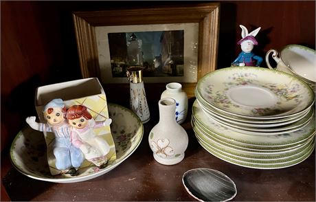 Vintage dishes lot