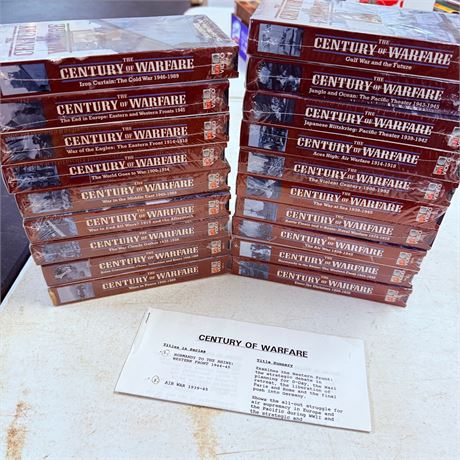 Century of Warfare VHS Set