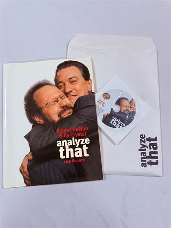 Analyze That Original Movie Pressbook