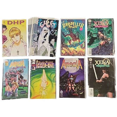 Dark Horse & Antarctic Press Comic Book Lot, Incl. Xena (Some Multiples)