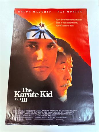 The Karate Kid III Original Rolled 27x40 Movie Poster