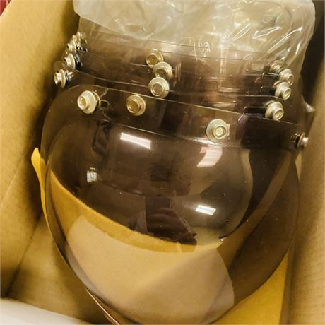 9 NOS Bubble Shields - Assorted
