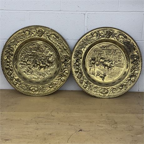 Two (2) Large ELPEC Brassware Wall Chargers