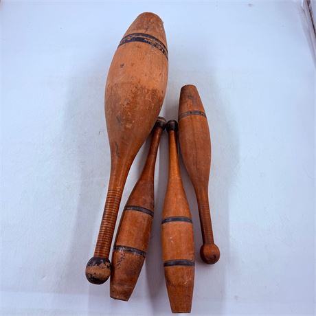 Antique Juggling Pins