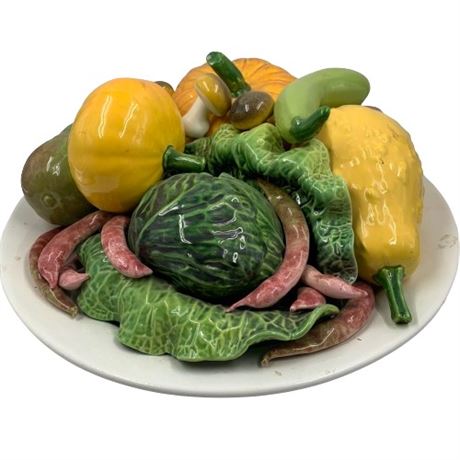 Ceramic Vegetable Bowl Decorative Centerpiece