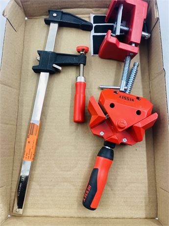 3 New Bessey Clamps