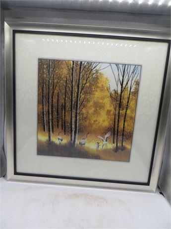 Fall Picture w/Expensive Frame