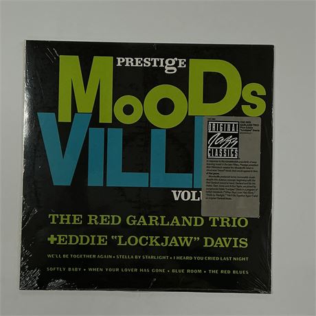 The Red Garland Trio Moodsville Volume 1 Sealed Vinyl Record