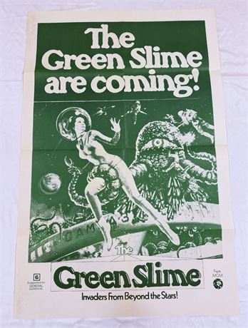 Green Slime Original 25x38” Movie Poster