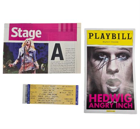 Neal Patrick Harris "Hedwig & the Angry Inch"  Broadway Playbill