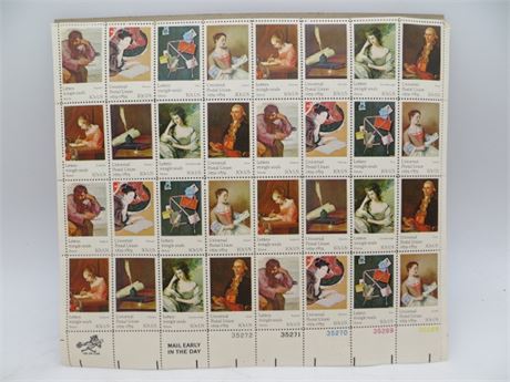 1974 Commemorating Universal Postal Union Centenary Ten Cent Stamps