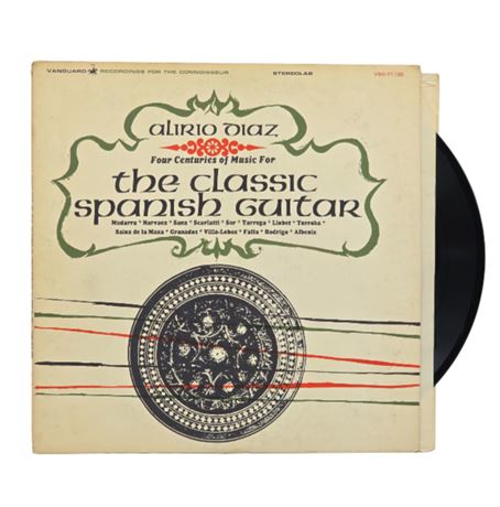 1965 Alirio Diaz "Four Centuries of Music for the Classic Spanish Guitar"