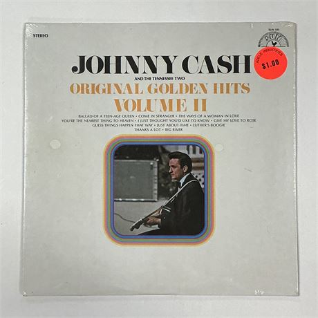Johnny Cash Golden Hits Sealed Vinyl Record