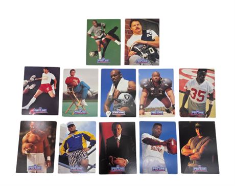 1991 Pro Line Portraits Football Cards